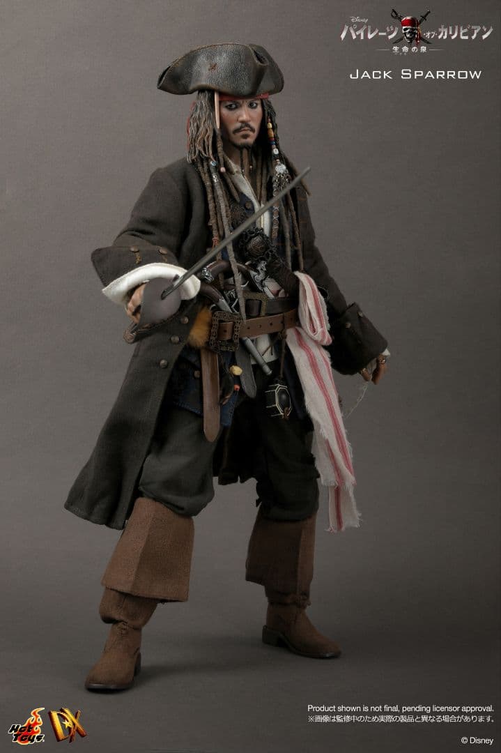 限定生産新品HOTTOYSジャックスパロウDX06生命の泉スペシャルエディション