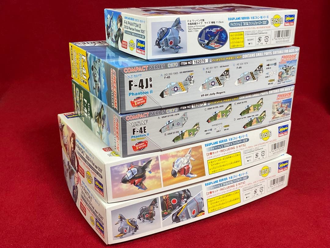 Hiyu様専用 ハセガワ たまごF-4 & フリーダム コンパクトF-4 - メルカリ