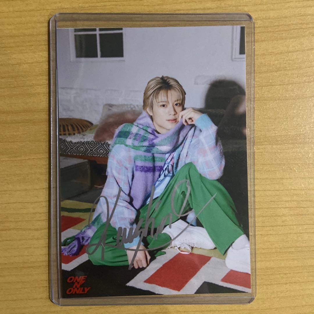 ONE N' ONLY KENSHIN 上村謙信 直筆サイン入り生写真 - メルカリ