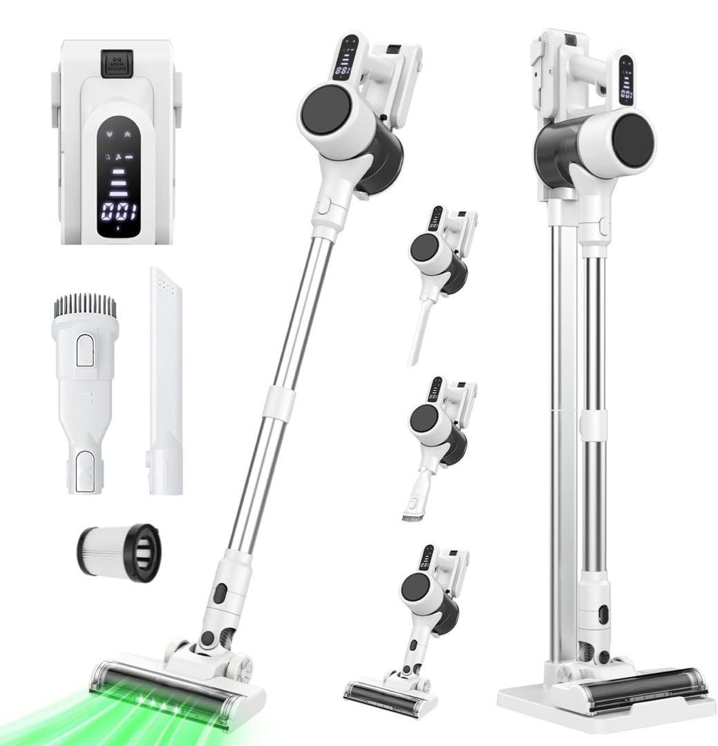 ⭐︎スティッククリーナー 収納充電スタンド付6.5KPa強力700W 1.2kg⭐︎