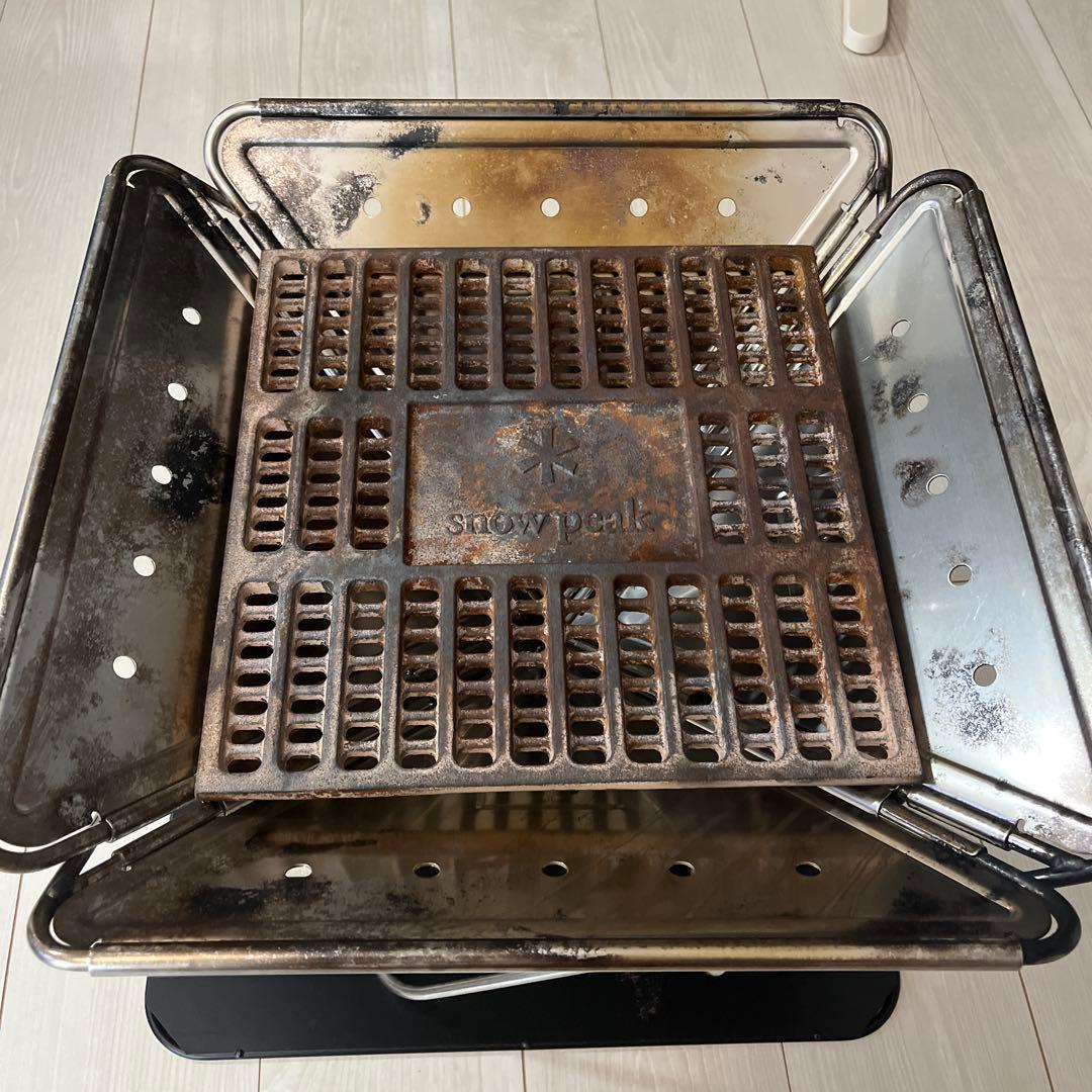 スノーピーク焚き火台Lセット、ジカロテーブルセット