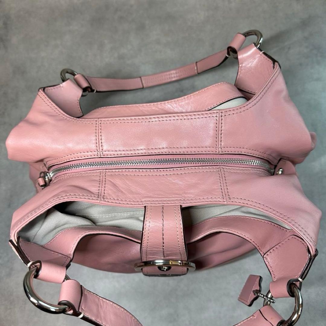 バッグ COACH Soho Large Hobo Shoulder Bag PINK