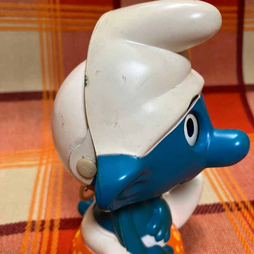 ビンテージ スマーフトーキングトイ smurf