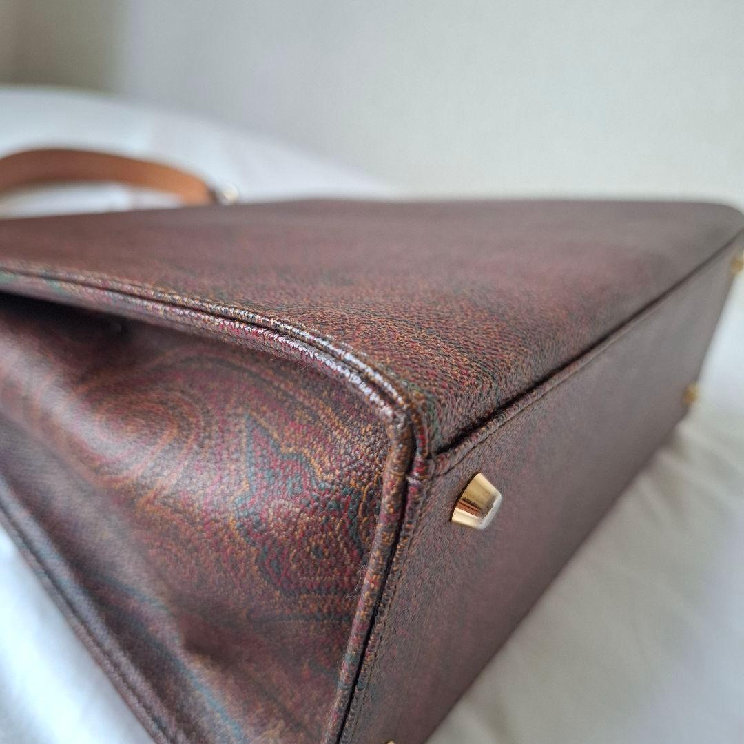 【美品】ETRO エトロ ハンドバッグ ショルダー 斜め掛け レディース