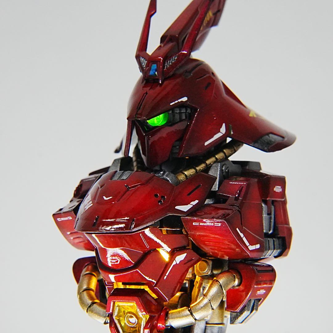 MSメカニカルバスト07 MSN-04 サザビー 全塗装完成品 - メルカリ