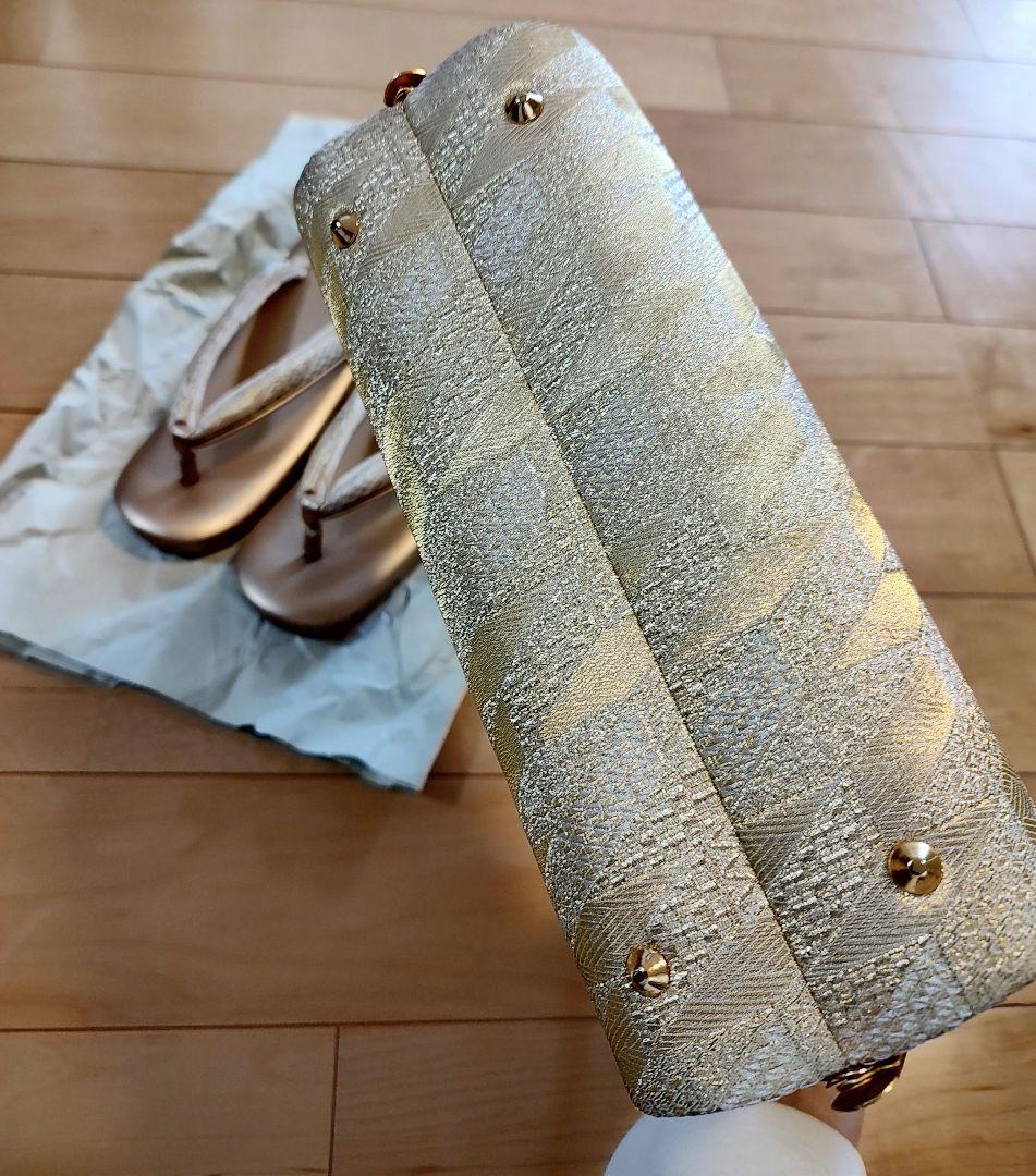 礼装　和装バッグ草履セット　紗織ブランド　和装バッグと草履セット