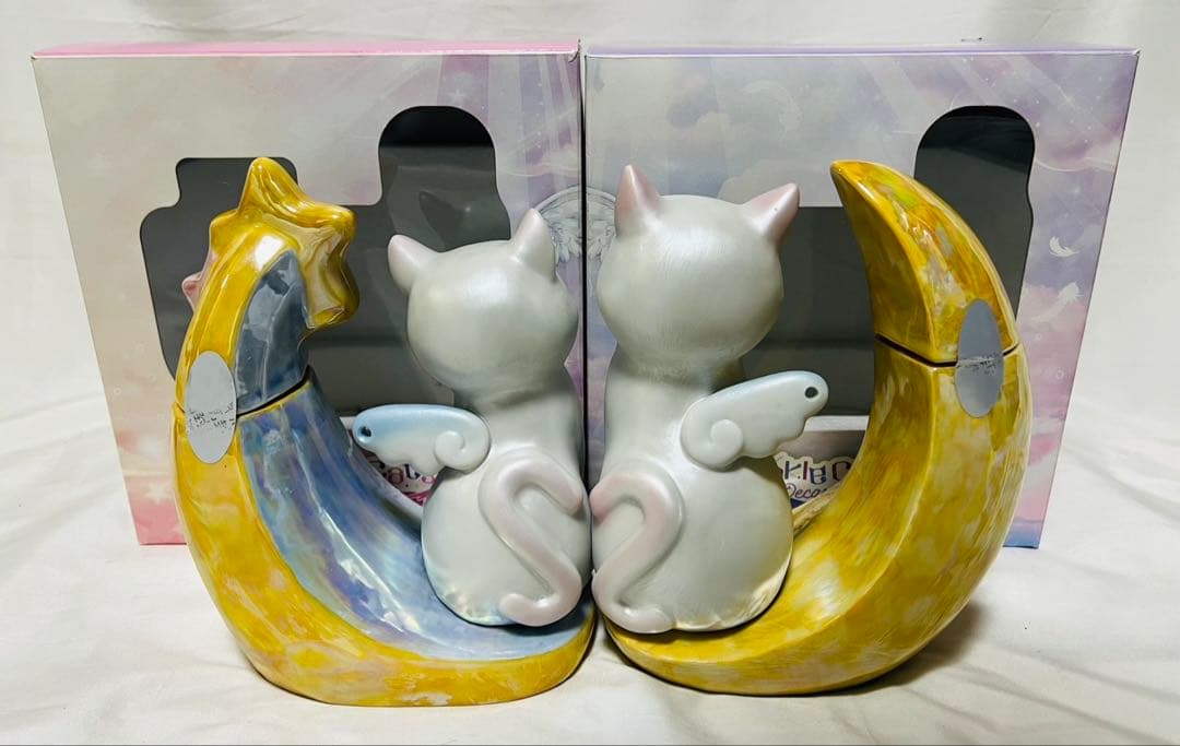 トゥインクル キャッツ デキャンタ スター＆ムーン 箱付き 未開封 陶器