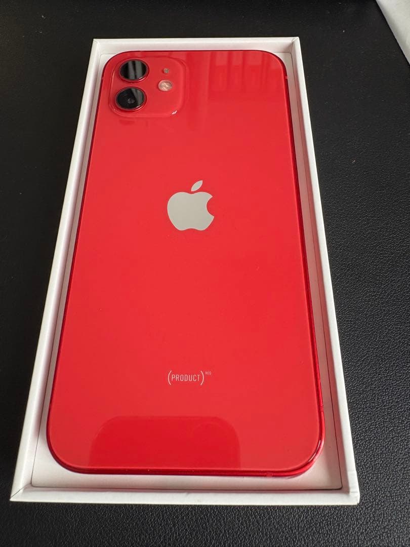 Apple iPhone 12 (PRODUCT)RED 本体