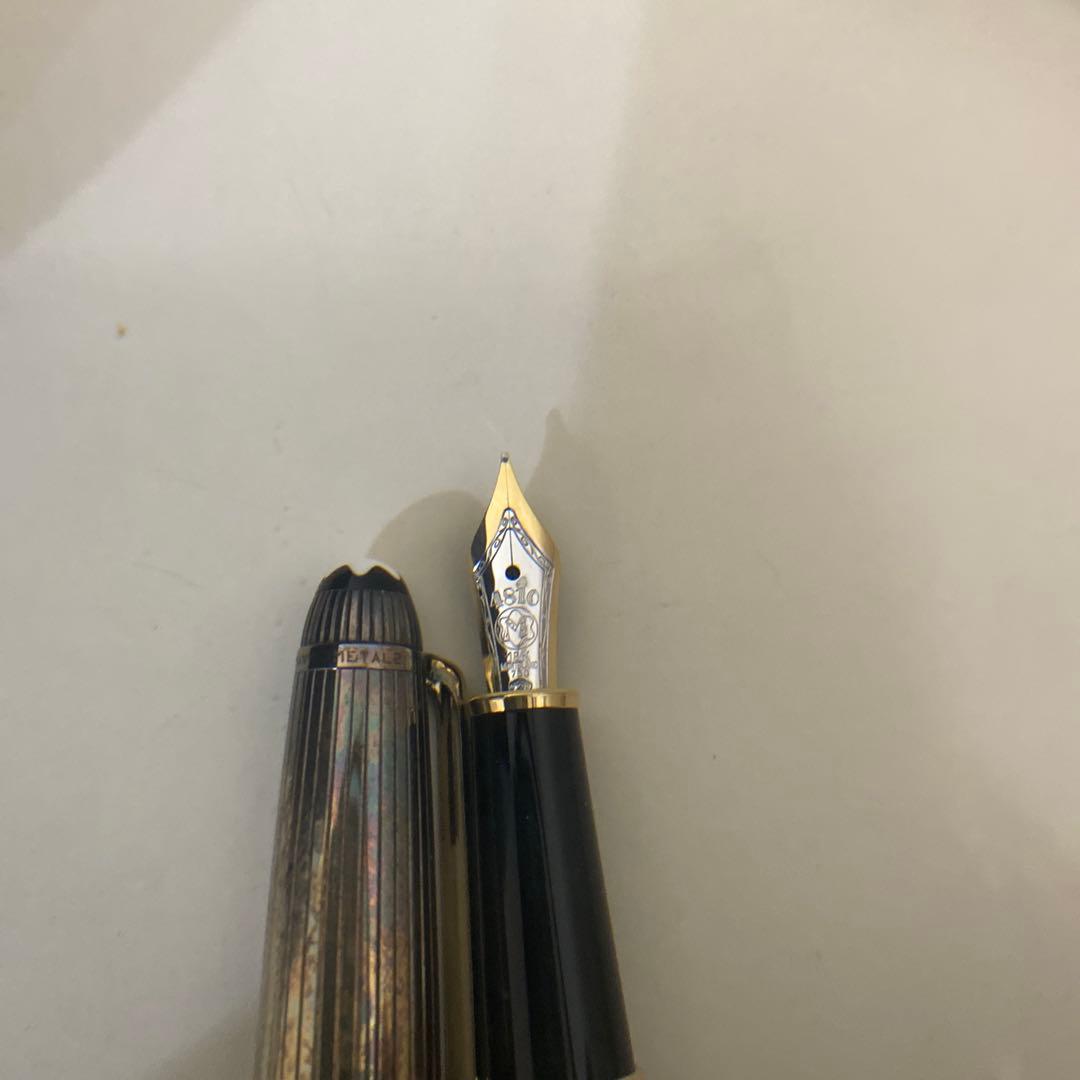 モンブラン the art of writing 18k925silver万年筆 - メルカリ