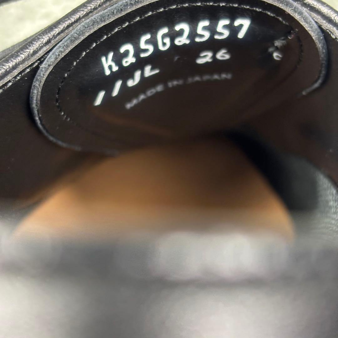 極美品✨リーガル REGAL ストレートチップ レザー ブラック 黒 軽量