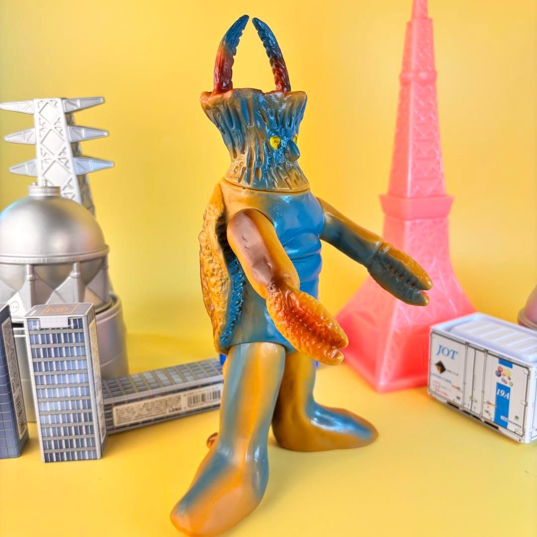 マルサン トルトス海人 ウルトラ怪獣シリーズ パチ ソフビ　マルパぺおまけ付