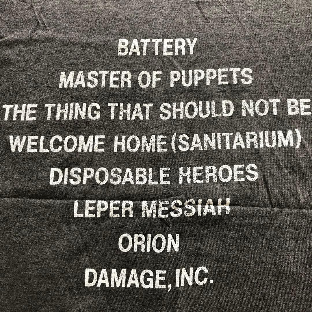 taka着用 メタリカ llica 1987年製ヴィンテージ Tシャツ