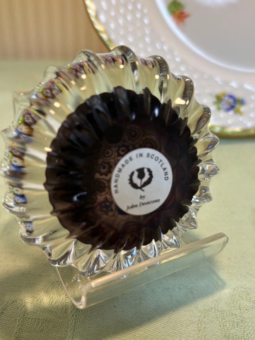 パースシャー ジョン・ディーコン ペーパーウェイト