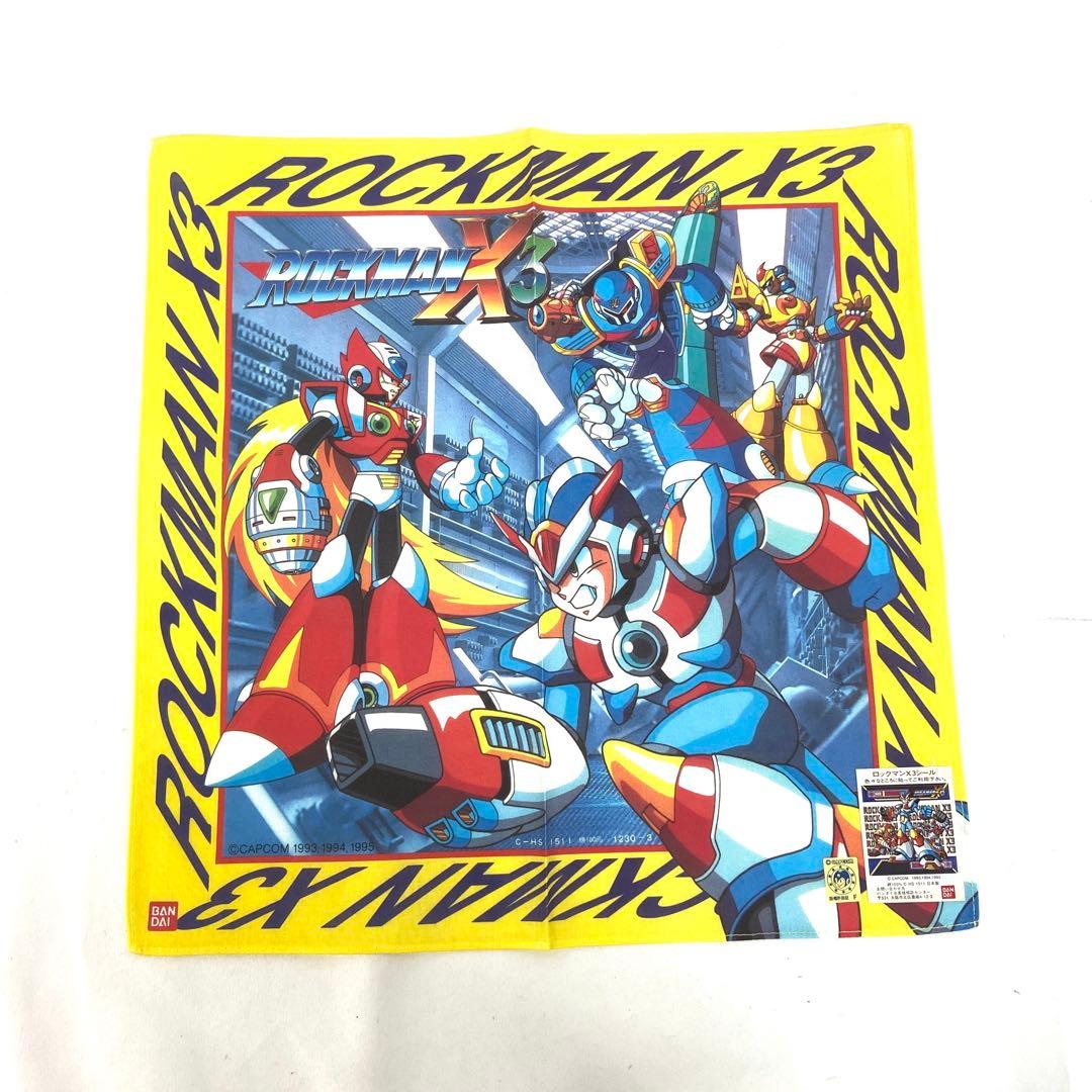 ロックマン ROCKMAN X3 ハンカチ 10枚 セット