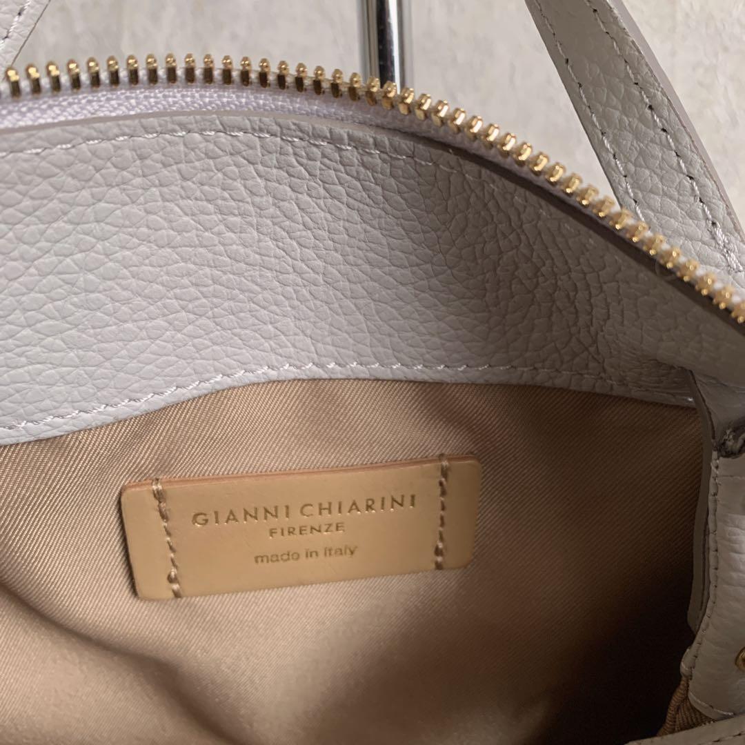 ジャンニキャリーニ　オリガミ　S グレー　ショルダーバッグ　2way 阪急百貨店