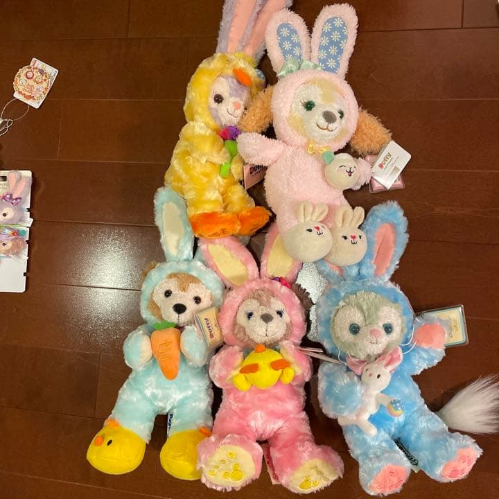 新品未使用ダッフィー香港ディズニーランドイースター2018ぬいぐるみ