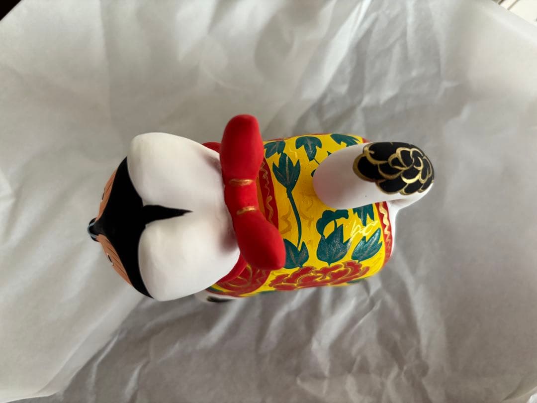 前田ビバリー 作 犬張子（牡丹文） 令和七年 夏作 桐箱・説明書