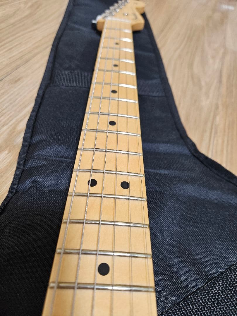 JOHNSONストラトキャスタータイプミディアムスケールビザールギター？