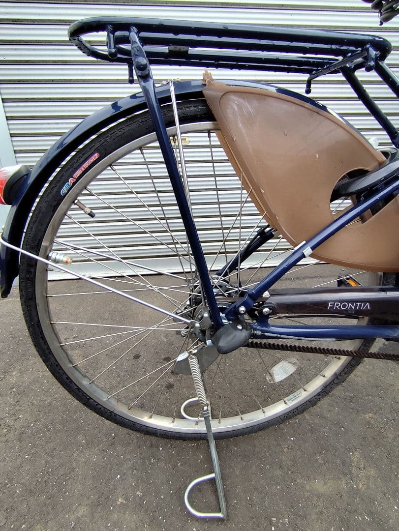 ブリヂストン　フロンティア　ベルト駆動チェーン交換不要　電動アシスト自転車