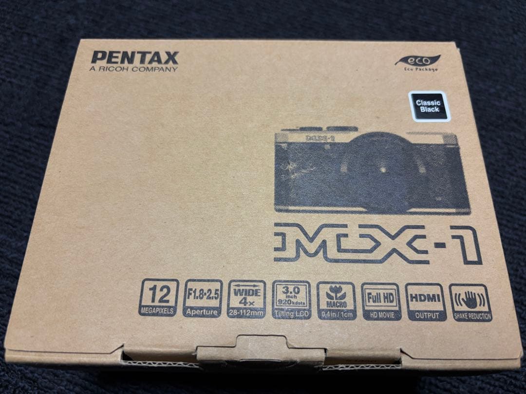 PENTAX MX-1 クラシックブラック ペンタックス カメラの八百富｜PENTAX ペンタックス MX-1 ブラック 国内販売開始