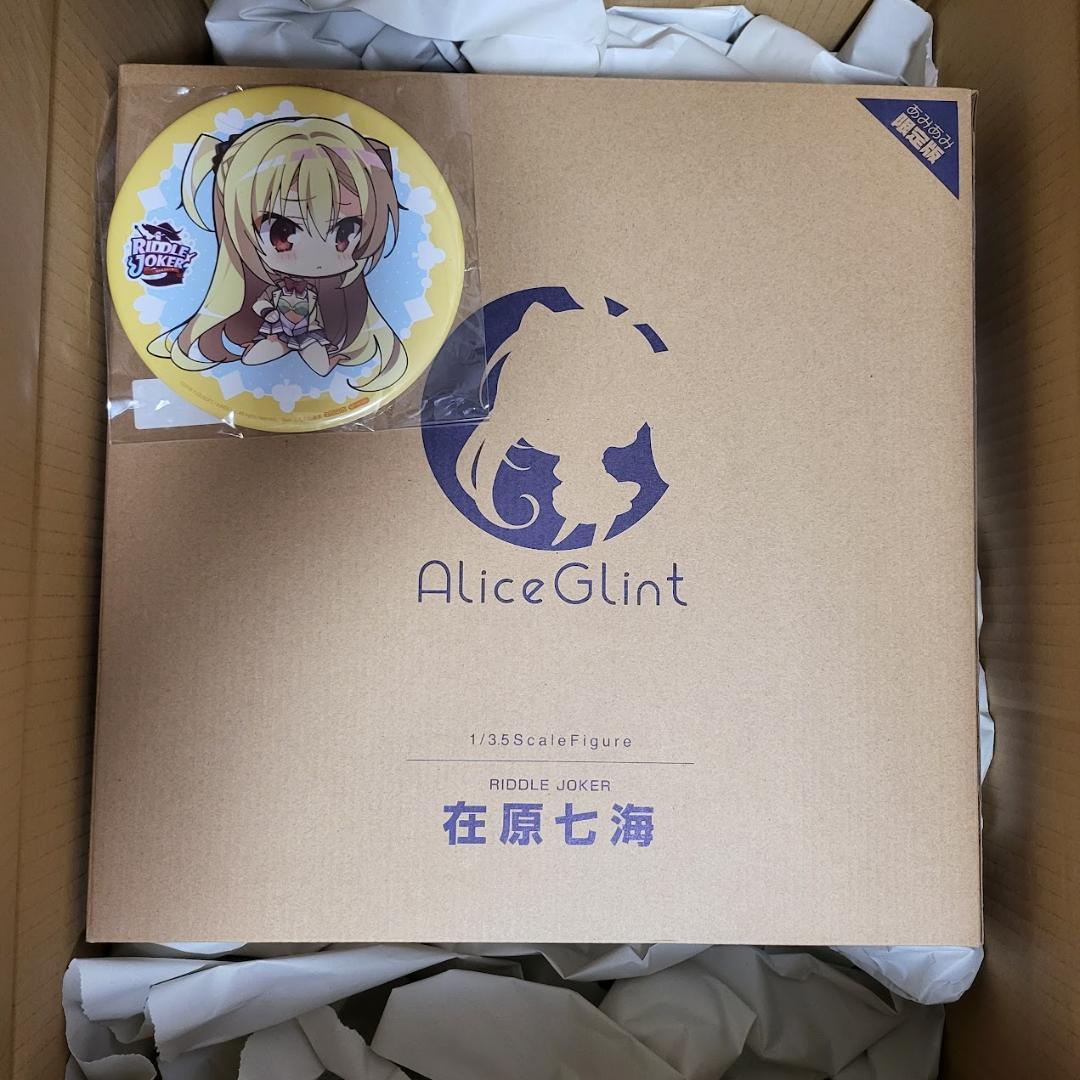 RIDDLE JOKER 在原七海 1/3.5 あみあみ限定版缶バッジ付