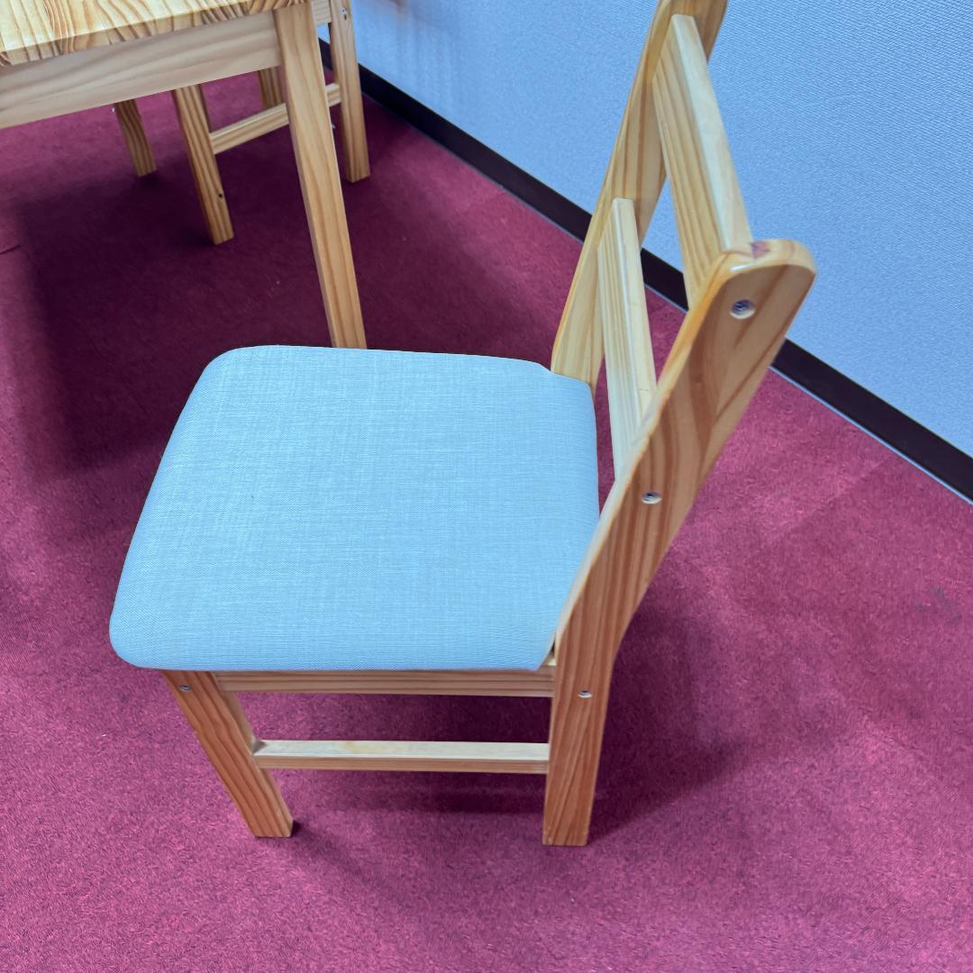 東京23区送料無料　美品4点ダイニングセット　ベンチ付き　オーク色