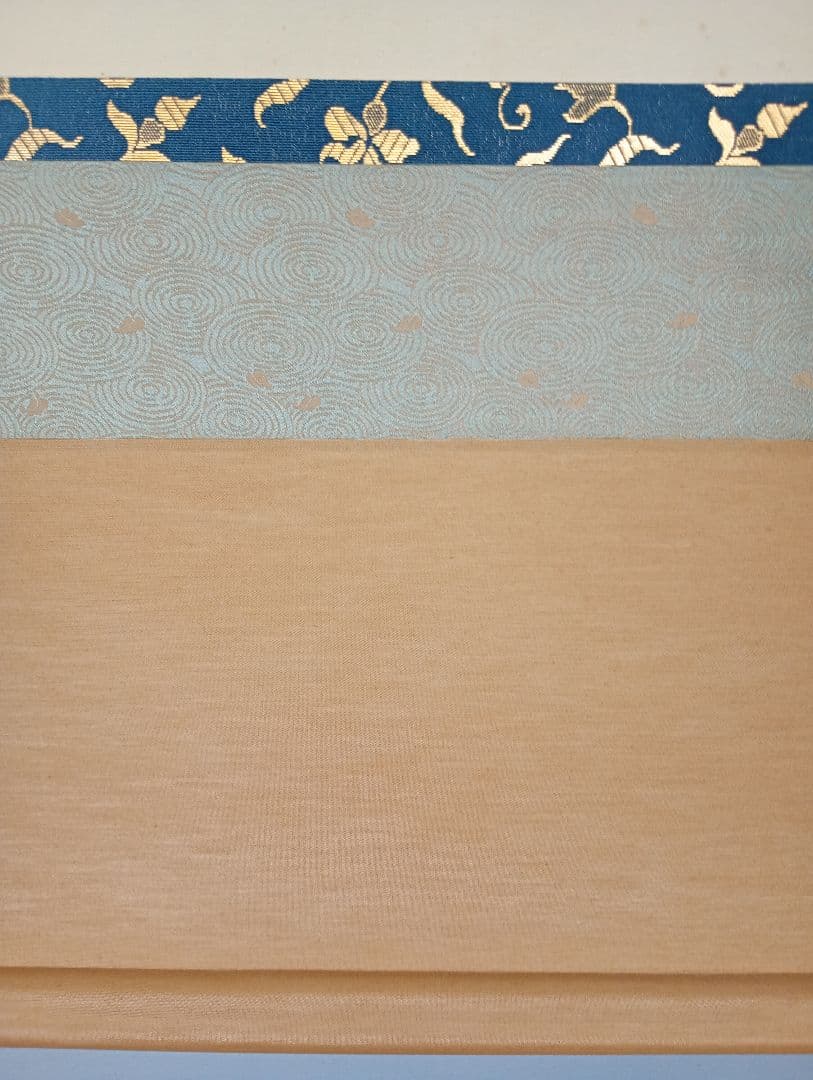 茶道具】東福寺 西部文浄和尚筆 目高画賛『朝見雲泛泛 夕聞水