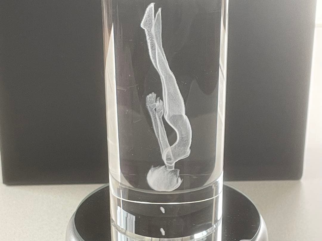 EVA STORE オリジナル　メモリアルクリスタル　綾波レイ　開封品