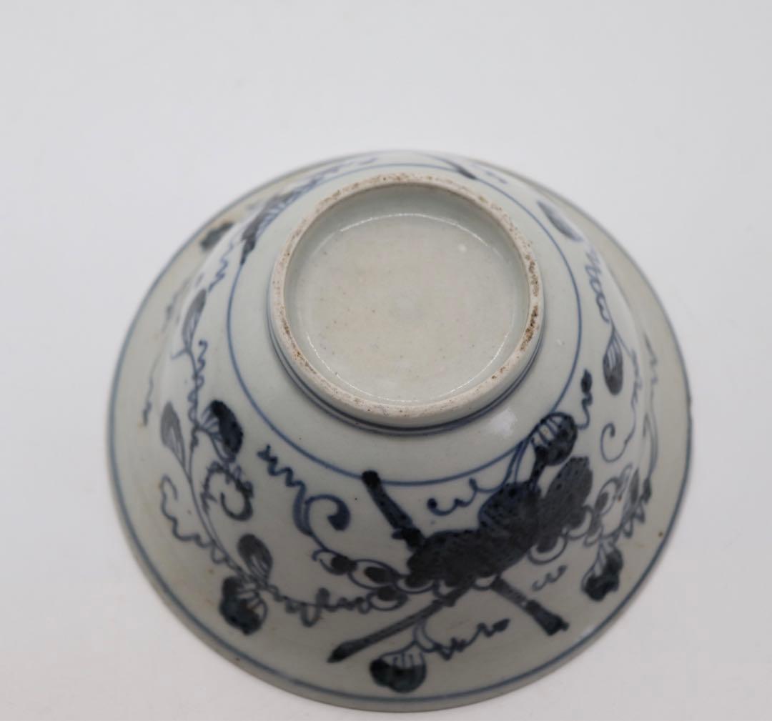 中国 染付お碗 木箱入 送料込み0311 中国 染付お碗 木箱入 送料込み