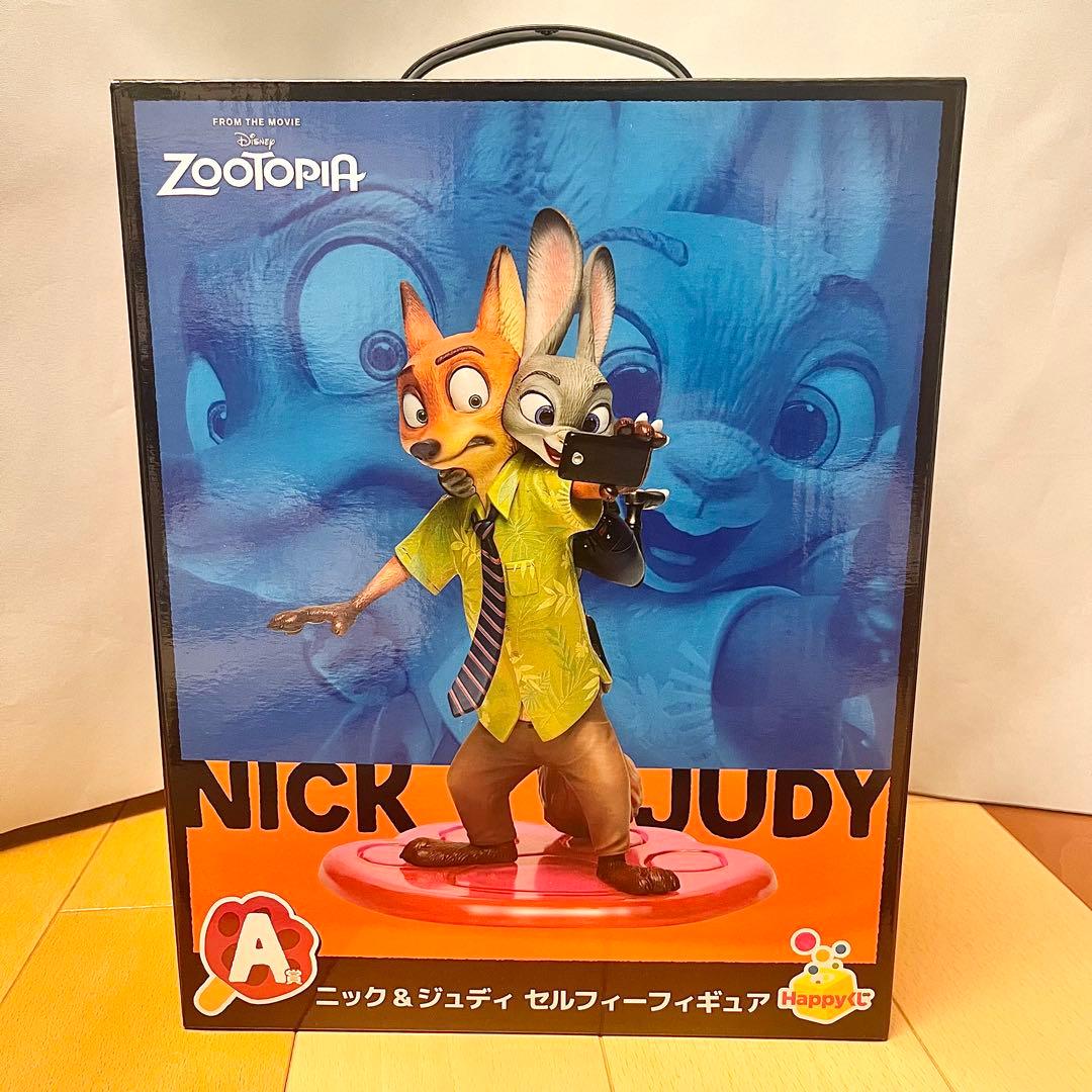 ズートピア 一番くじ ニック&ジュディセルフィーフィギュア A賞 - メルカリ