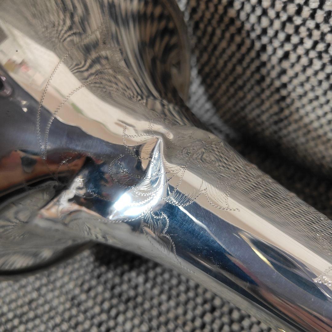 希少 EYS トランペット OTP-0006 高級彫刻 金銀 3wayケース付