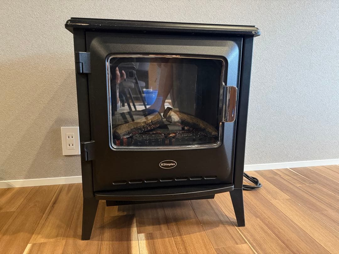 電気ヒーター 黒 サイレントホットDCヒーター | 暖房器具 - 心ときめく生活雑貨『mecu