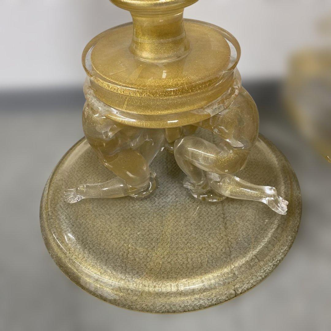 19世紀 ヴェネチア コンポート 特大品 タトチ 東さ8-0107④