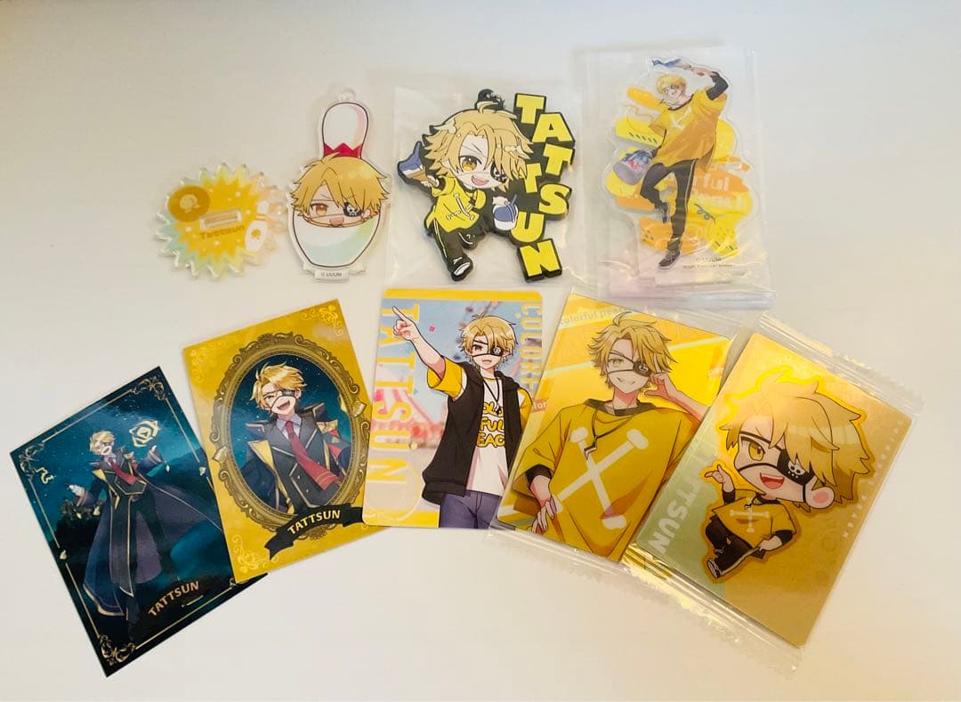 カラフルピーチ1番くじたっつんセット