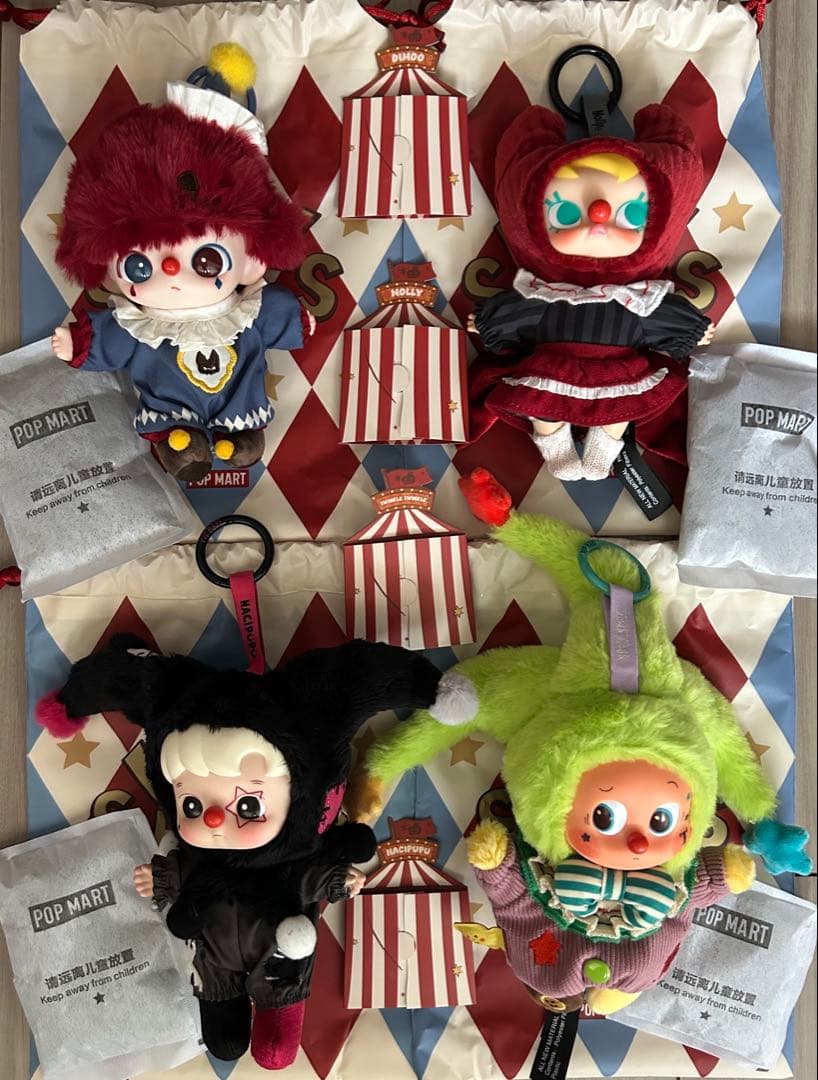 HANGRY&ANGRY ぬいぐるみ パーカー スカート 衣装付き 20cm着せ替え