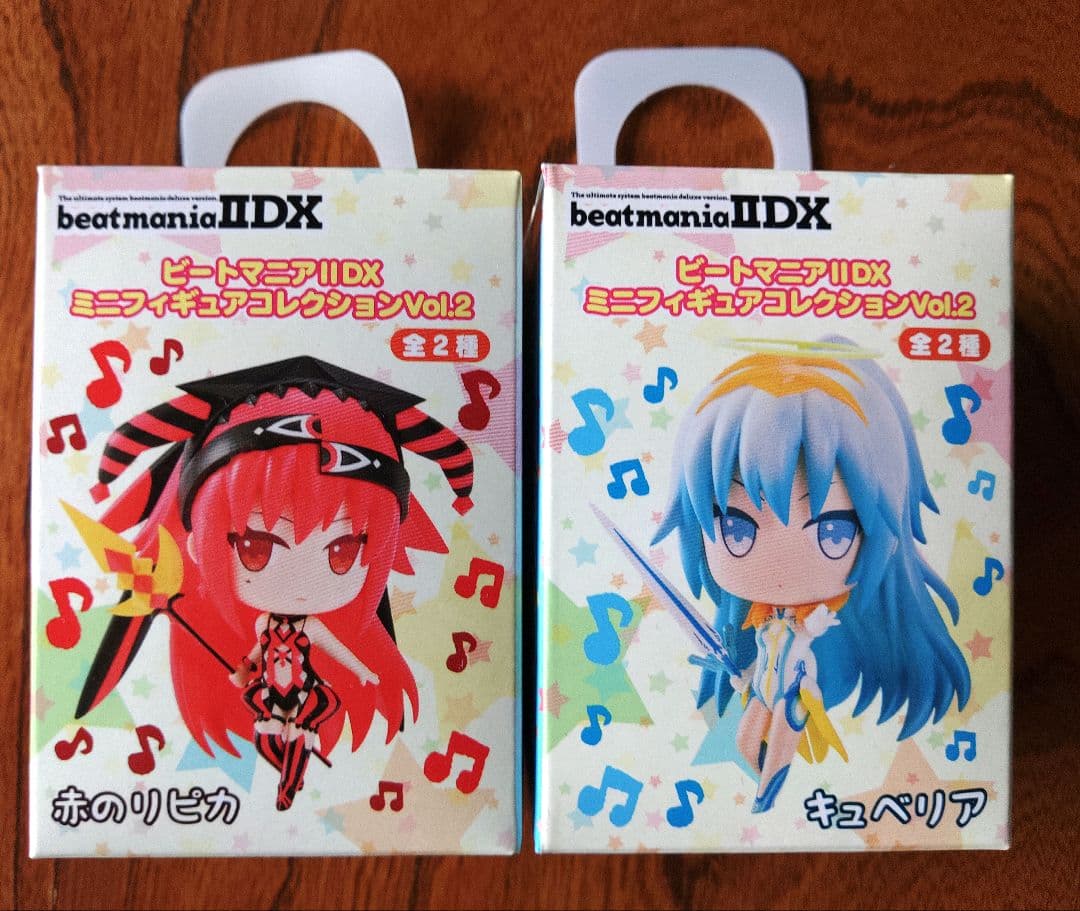 未開封 ビートマニア IIDX ミニフィギュア コレクション Vol.2 セット 未開封 ビートマニア IIDX ミニフィギュア コレクション Vol.2 セット