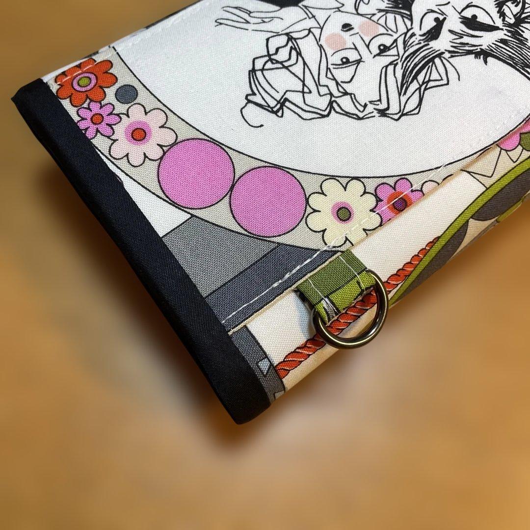 はなはなはち　長財布　やりくり財布　ハンドメイド　レア廃盤生地