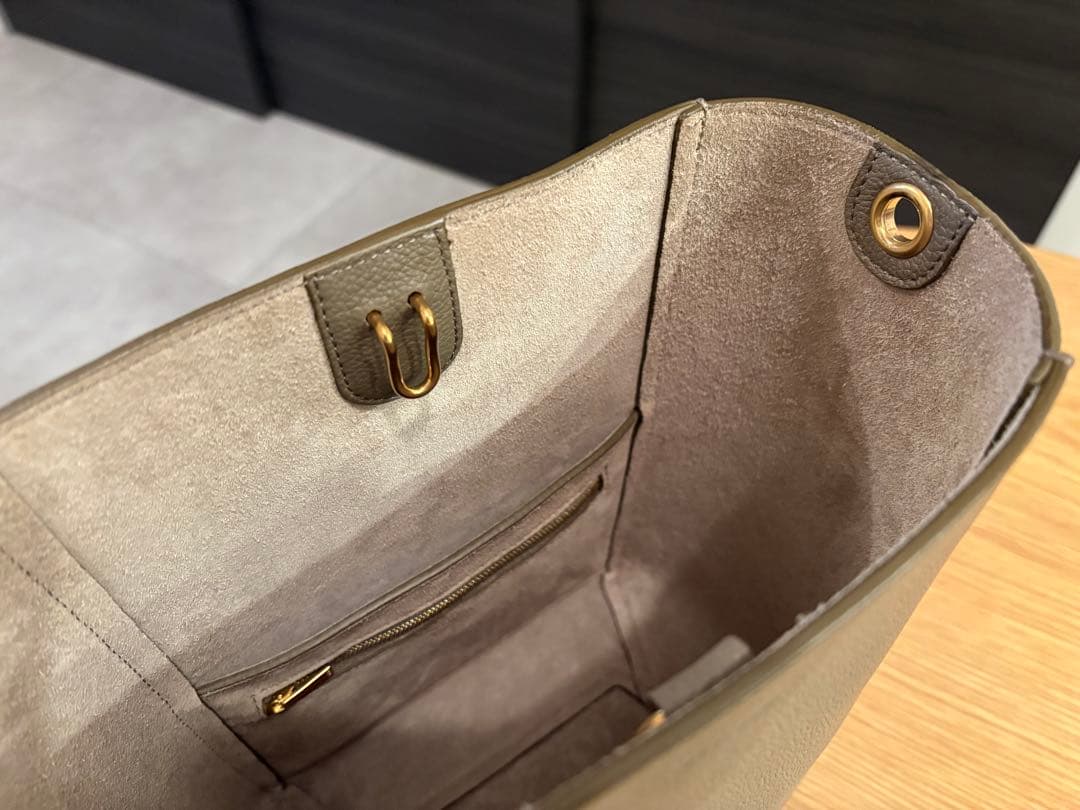 CELINE サングル ショルダーバッグ トープ