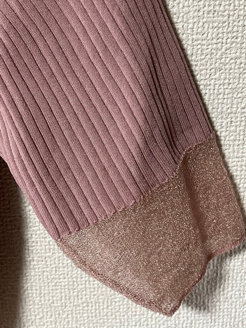 【フレッドペリー】Sheer Trim Knitted Shirt K7138