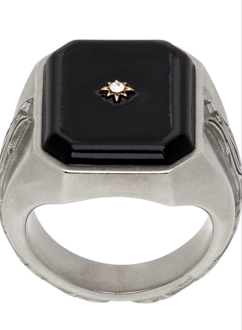 3新品51%of メゾン マルジェラ エングレーブ クォーツ リング 指輪