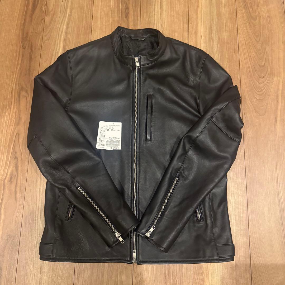 ジャーナルスタンダード ラムレザーシングルライダースジャケット