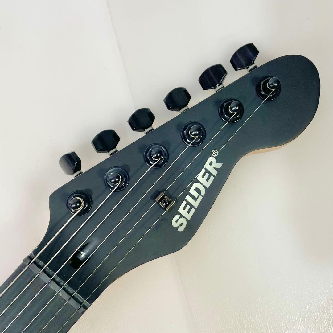 ◎ SELDER セルダー エレキギター ストラトタイプ ブラック