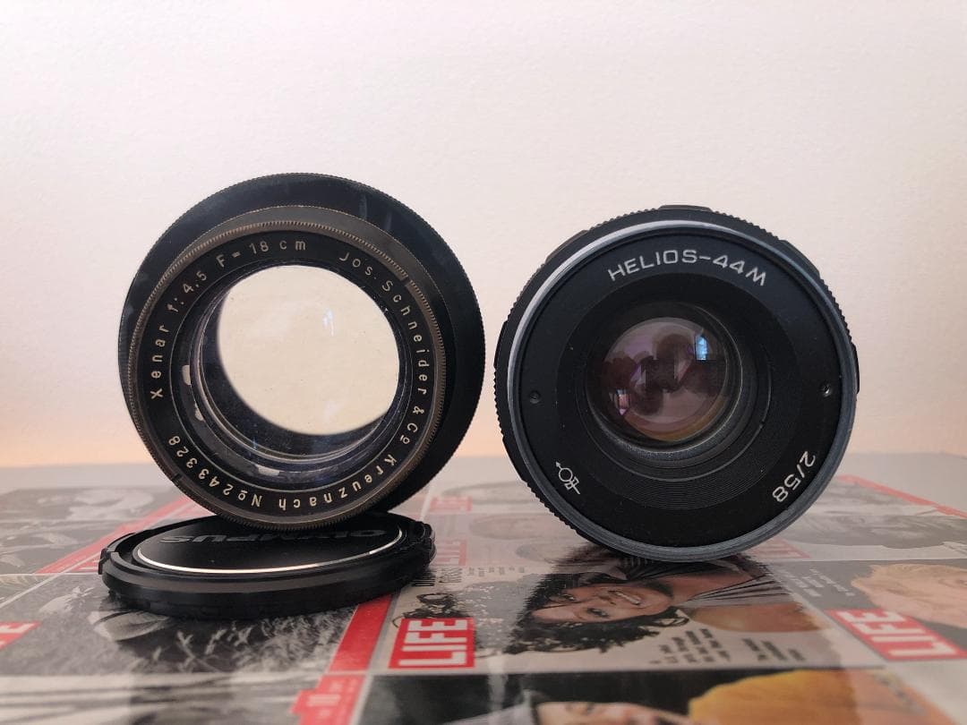 Schneider Kreuznach Xenar F4.5 M42改造