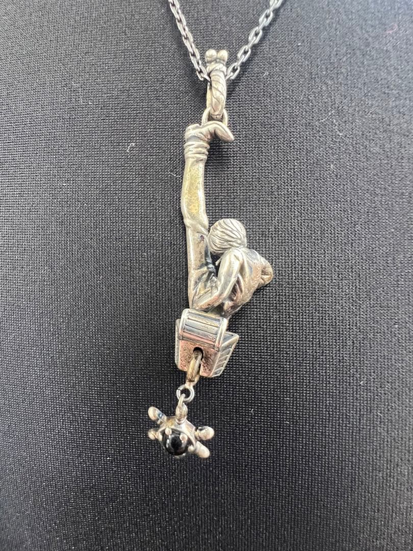 ワンピース　サンジ　シルバー　ネックレス