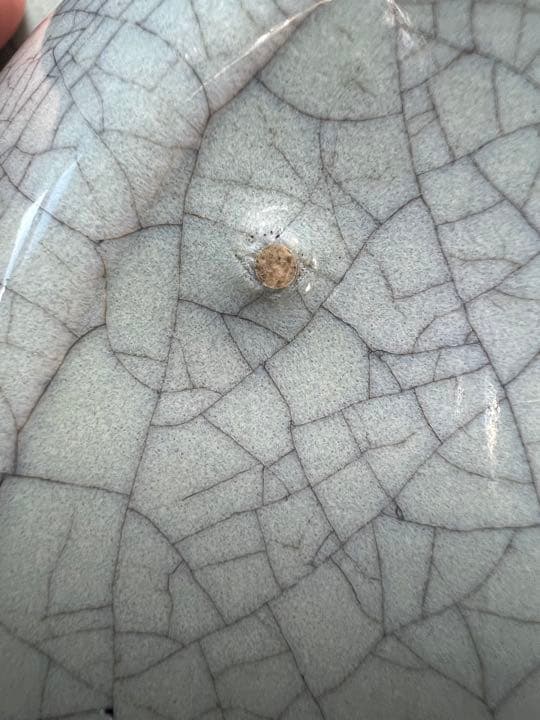 中国宋元官汝窯のお皿 唐物 古美術品 江戸アンティーク骨董