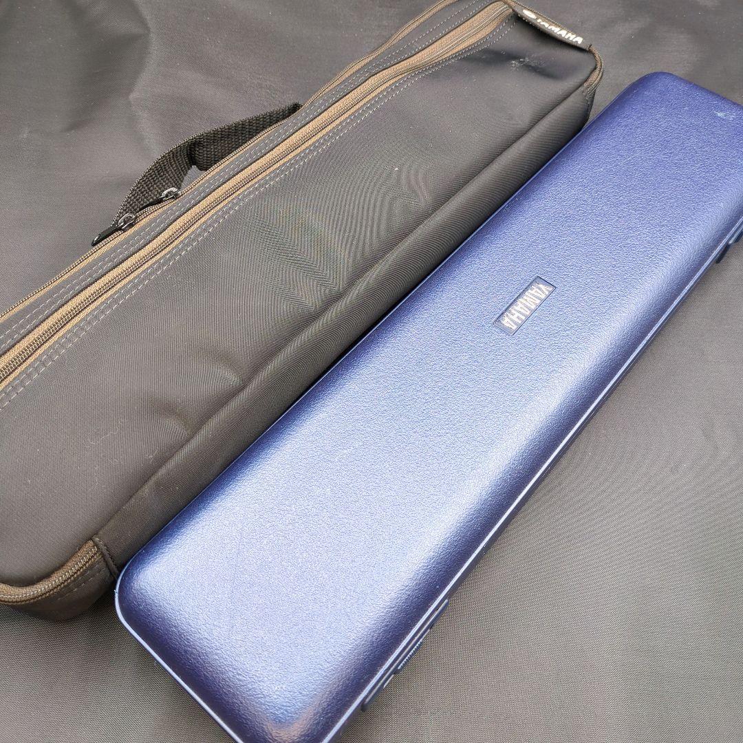 フルート　調整済美品　ヤマハ　YFL311（頭部管は銀製、Ｅメカ.銀メッキ仕様）