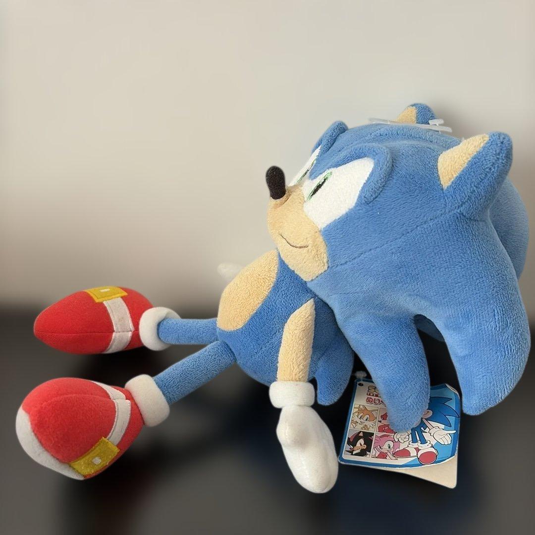 激レア 希少 ソニック ぬいぐるみ 三栄貿易 - メルカリ