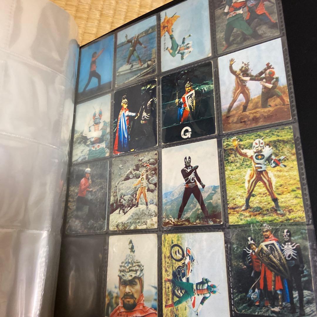 70年代当時物カルビー仮面ライダーＶ３カードたくさん