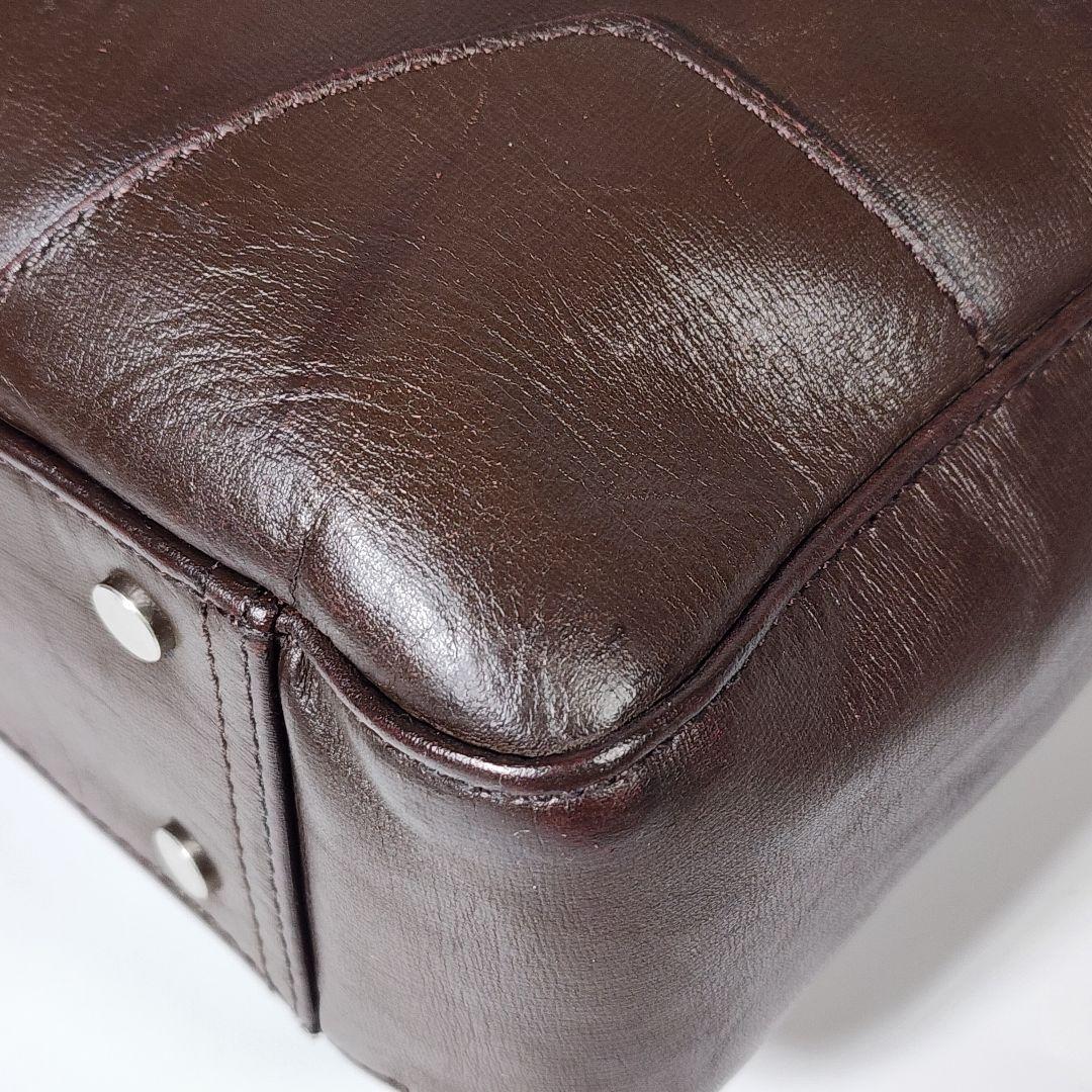 ヴィヴィアンウエストウッド ビジネスバッグ 2way A4可 茶