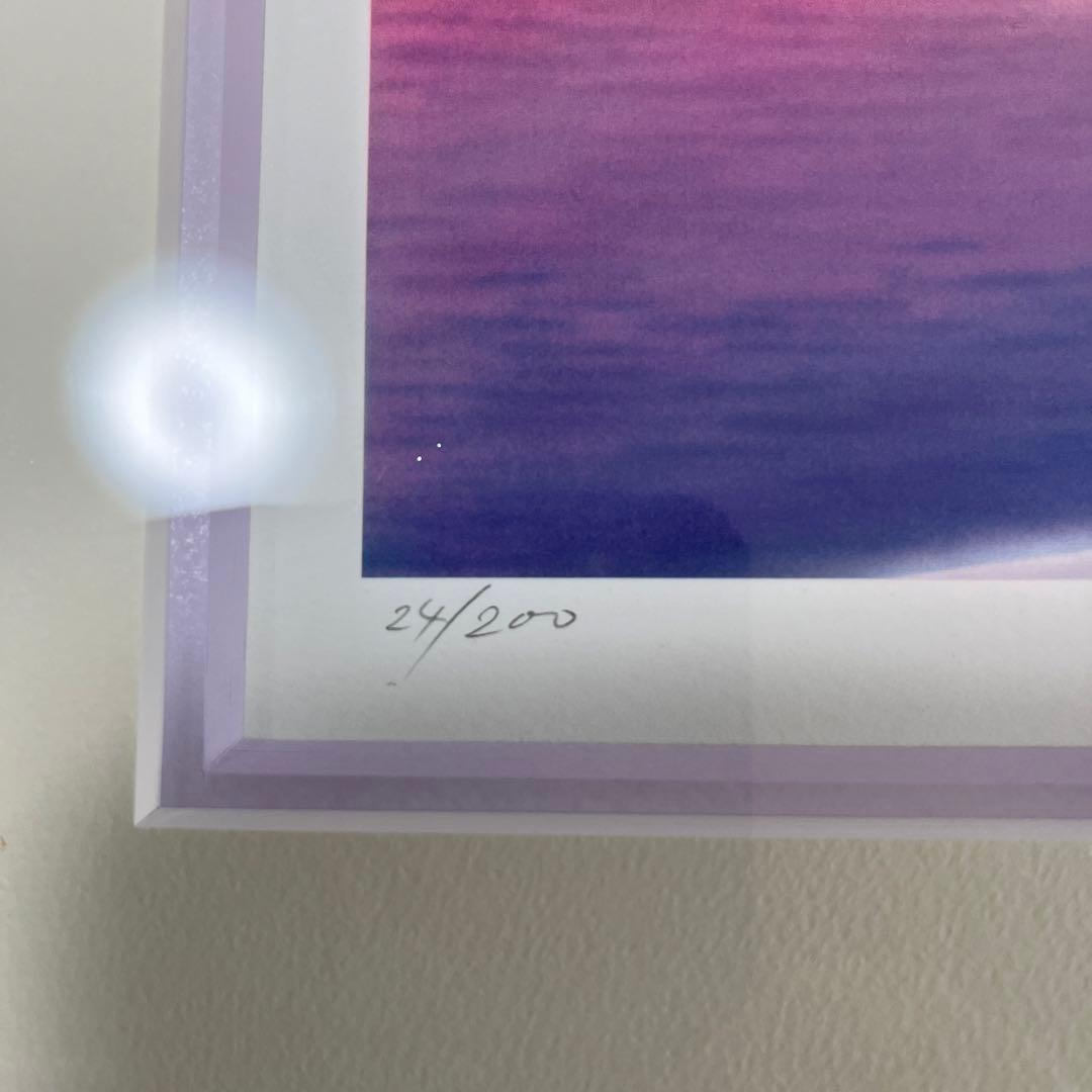 塚本 馨三 「ムーンライトシャトー」 絵画 ジクレー